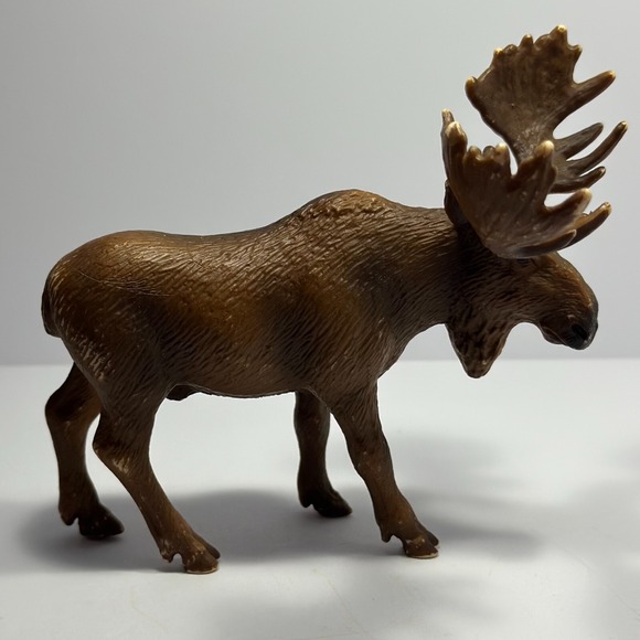 2002 Schleich BULL‎ MOOSE Toy Figurine - Picture 1 of 11